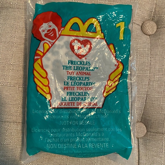 Freckles the Leopard TY Beanie baby! - Picture 2 of 2
